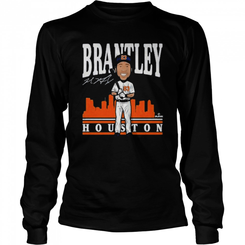 Michael Brantley Toon Houston Astros Signature Shirt, hoodie