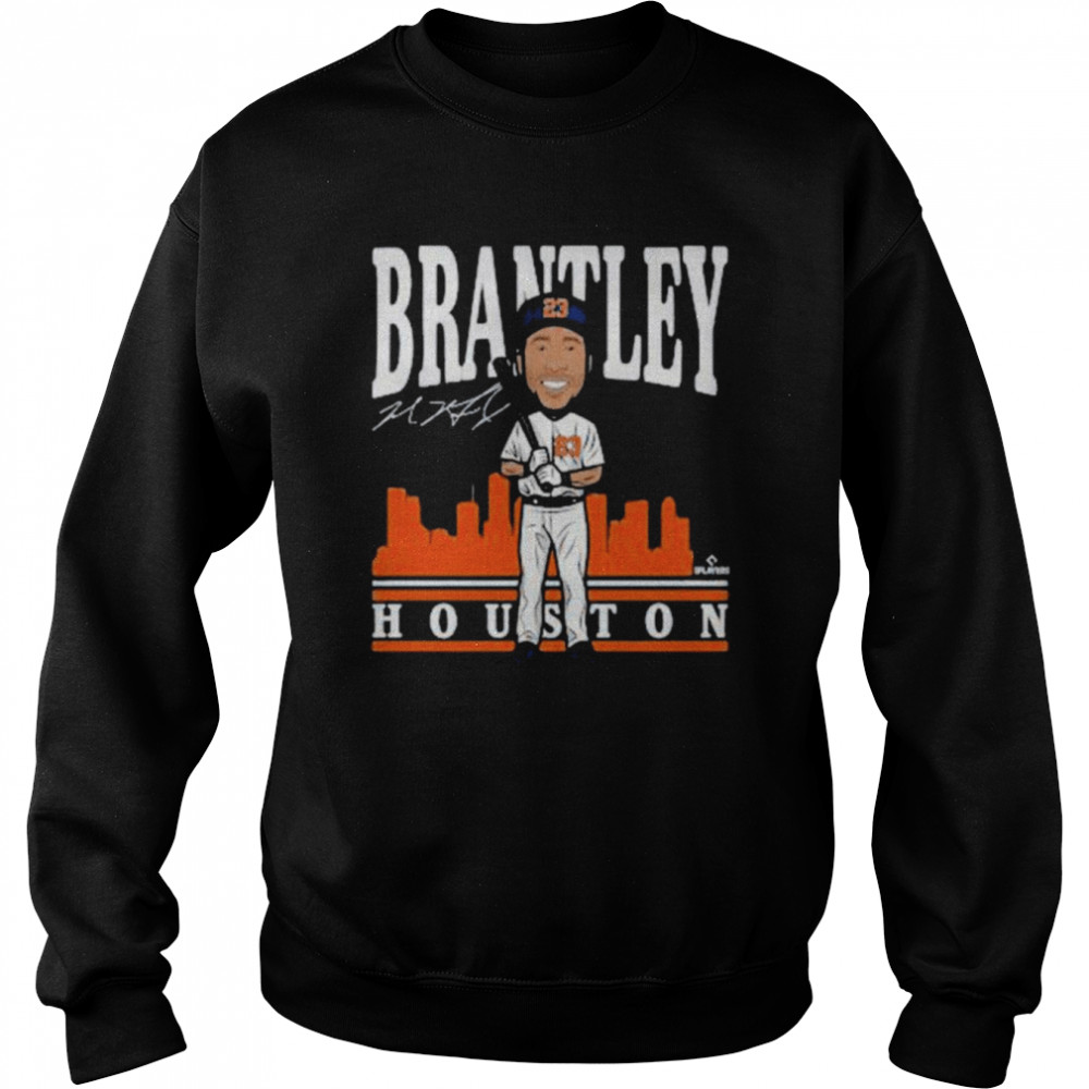 Michael Brantley Toon Houston Astros Signature Shirt - NVDTeeshirt