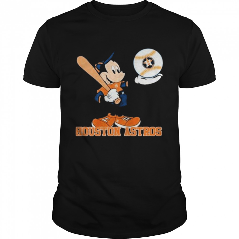 Mickey Mouse Houston Astros Baseball 2021 World Series Shirt