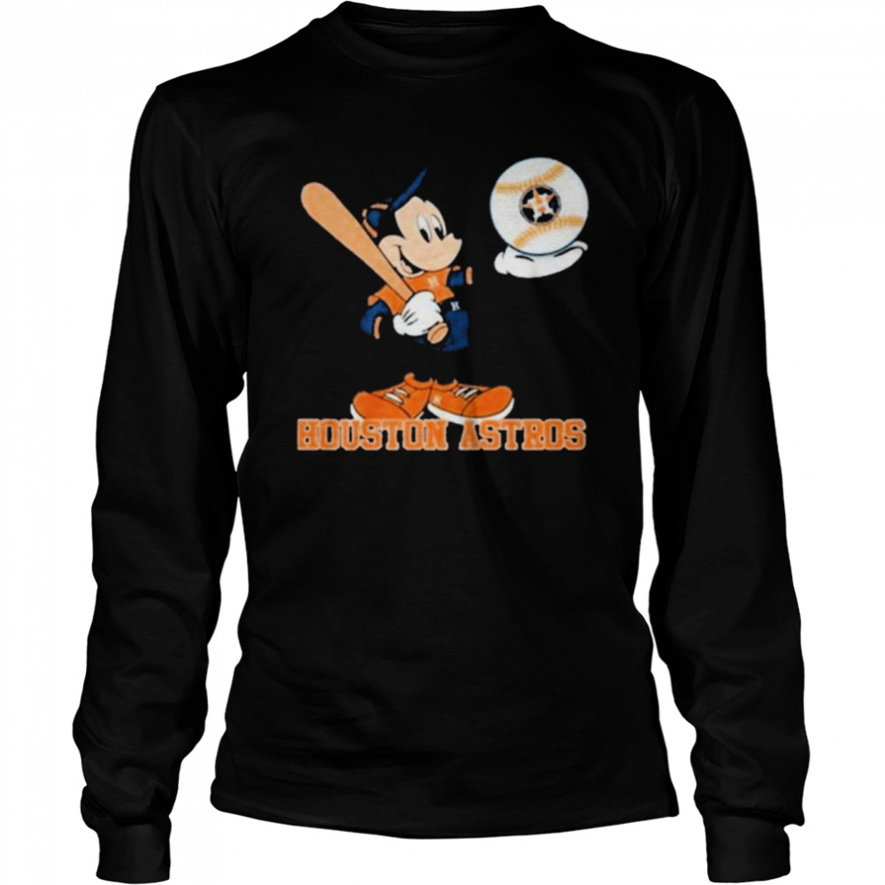 Mickey Mouse playing baseball Houston Astros shirt, hoodie, longsleeve tee,  sweater