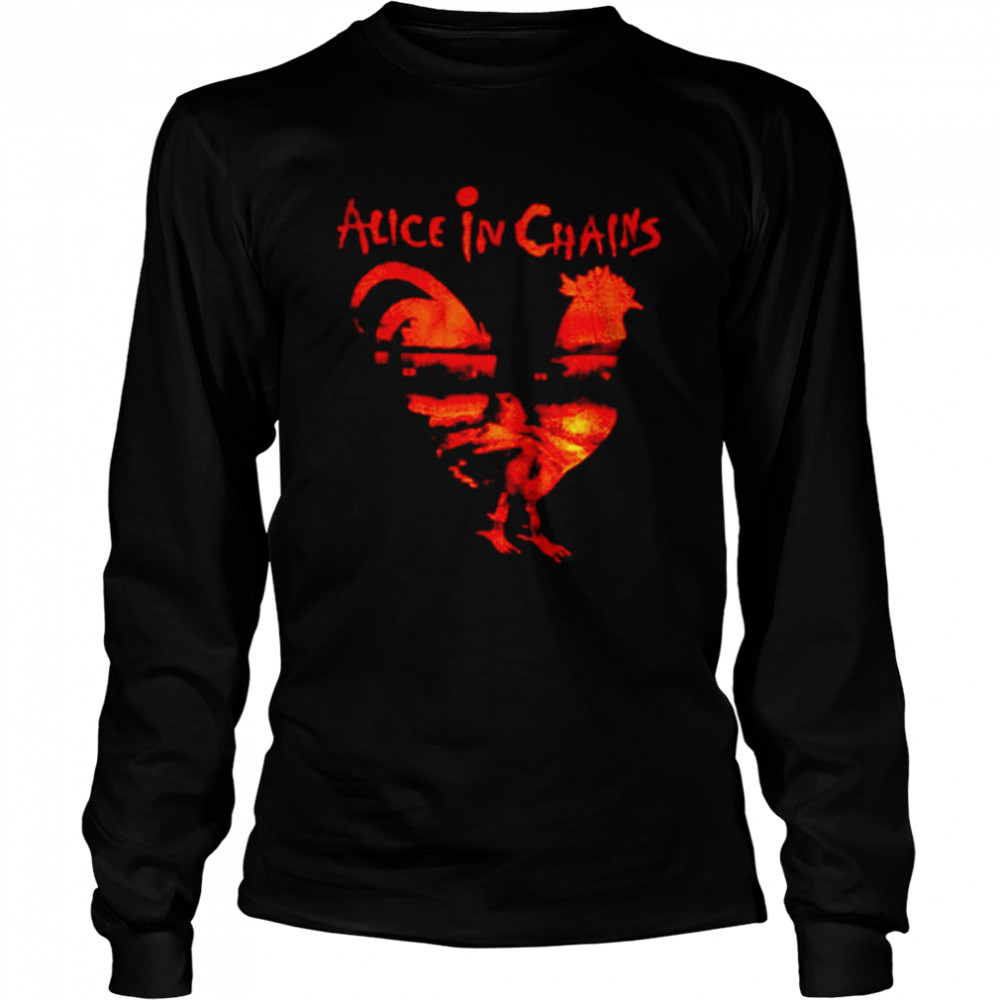 Alice In Chains Rooster shirt Long Sleeved T-shirt