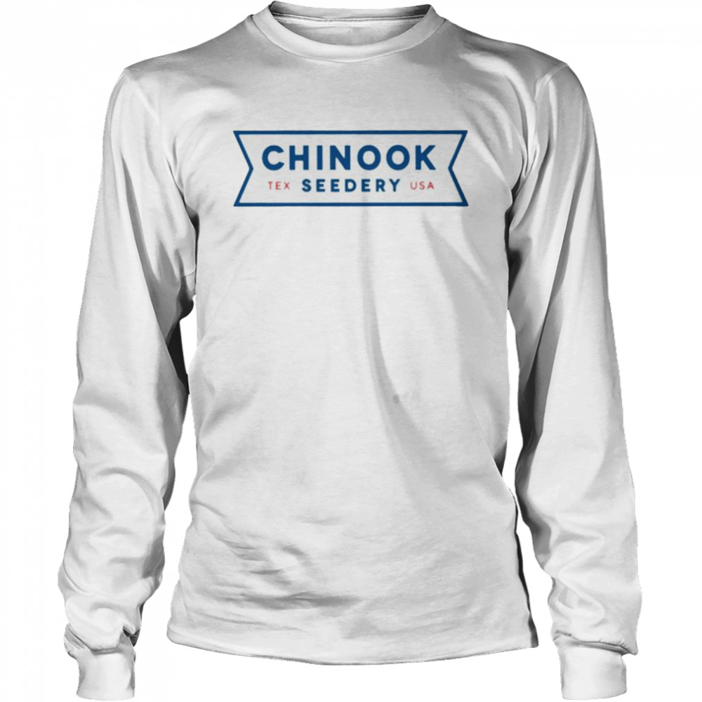 Chinook tex seedery USA shirt Long Sleeved T-shirt