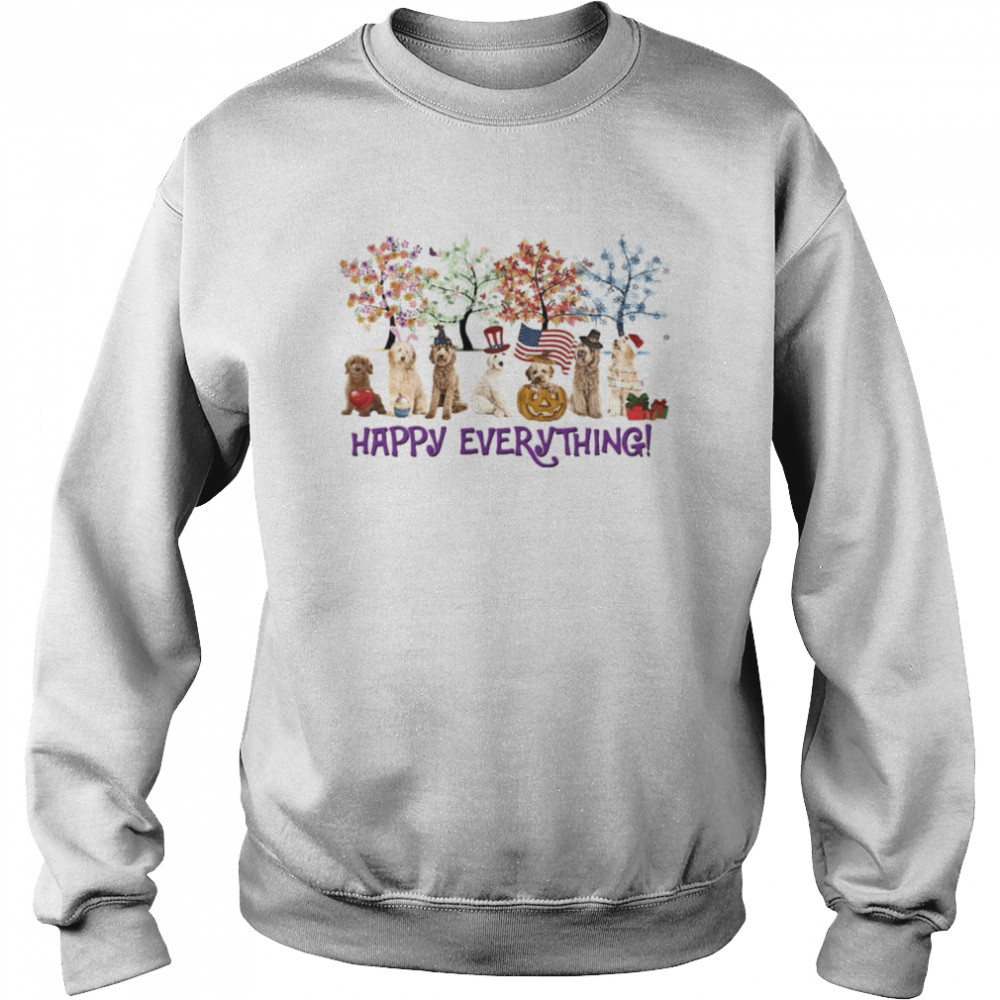 Goldendoodles Happy Everything Thanksgiving 2021 Unisex Sweatshirt