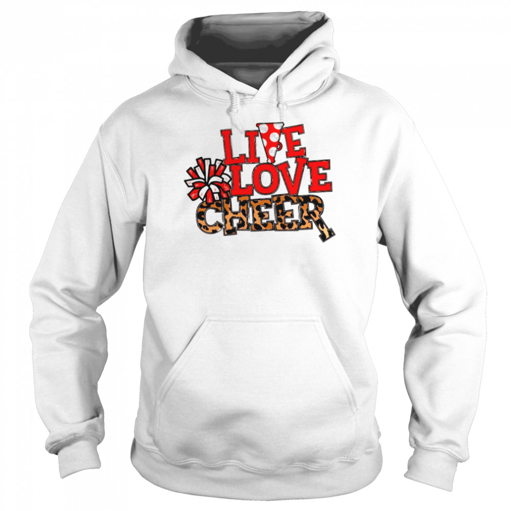 Live Love Cheer Unisex Hoodie