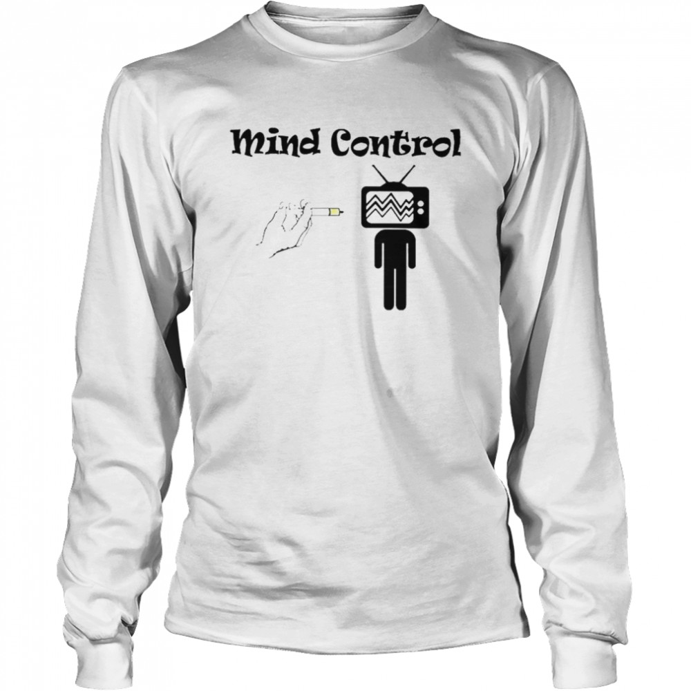 Mind Control Vaccine shirt Long Sleeved T-shirt