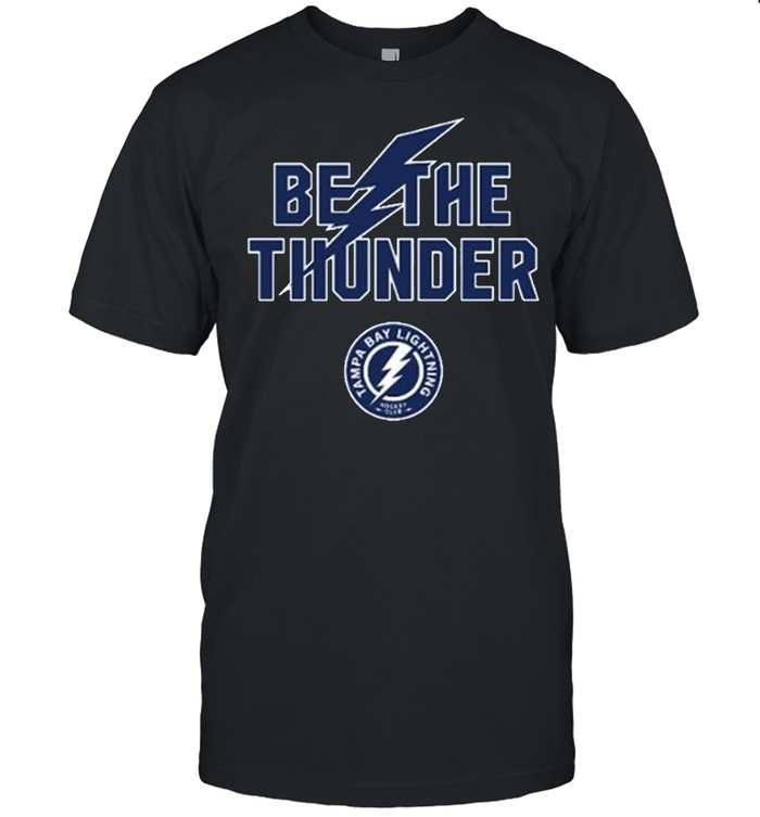 Tampa Bay Lightning Be The Thunder Performance Tee shirt Classic Men's T-shirt