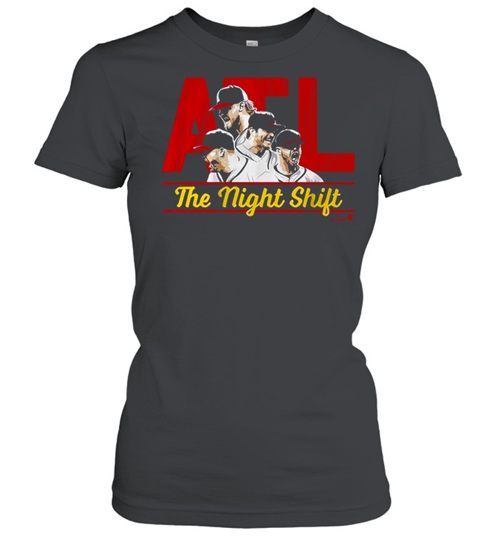 ATL The Night Shift Atlanta Braves Shirt - Kingteeshop