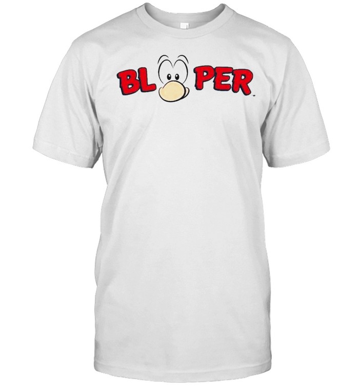 Unique Stylistic Tee Blooper Braves T-Shirt White M