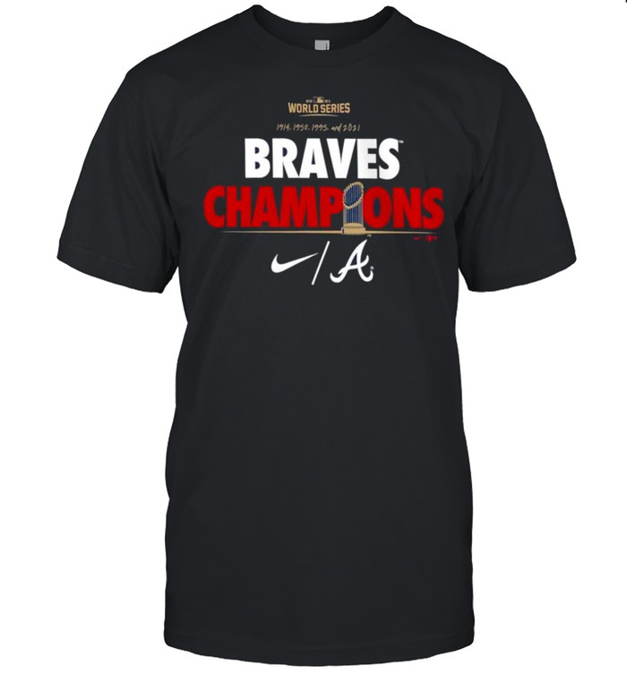 atlanta Braves Navy 2021 World Series Champions 2021 shirt