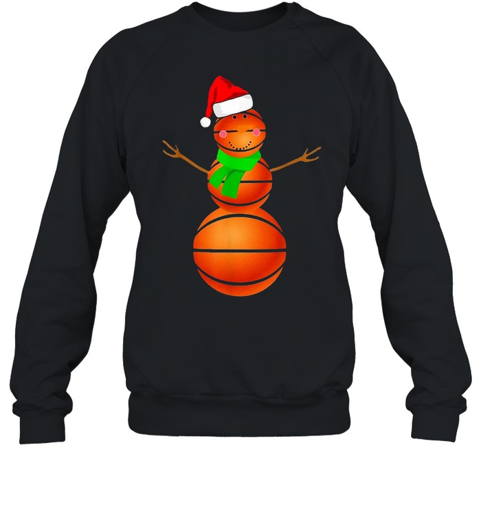 Snowman with Hat and Scarf Unisex Sweatshirt 