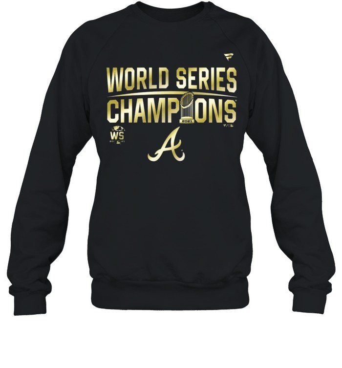 Men's Atlanta Braves Fanatics Branded Black 2021 World Series Champions  Parade T-Shirt