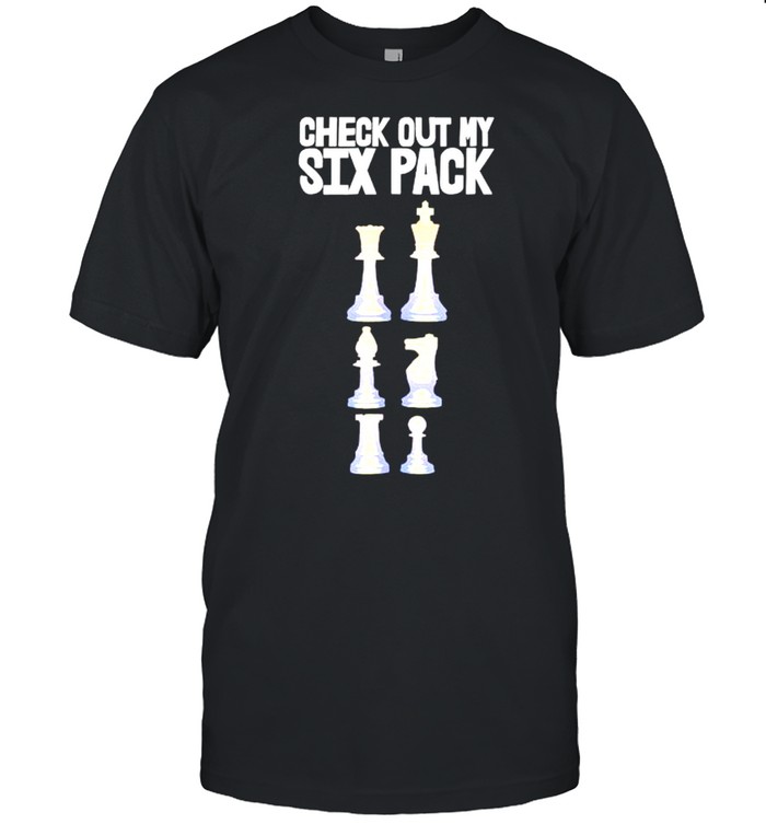 Official check out my six packs chess players shirt Classic Men's T-shirt