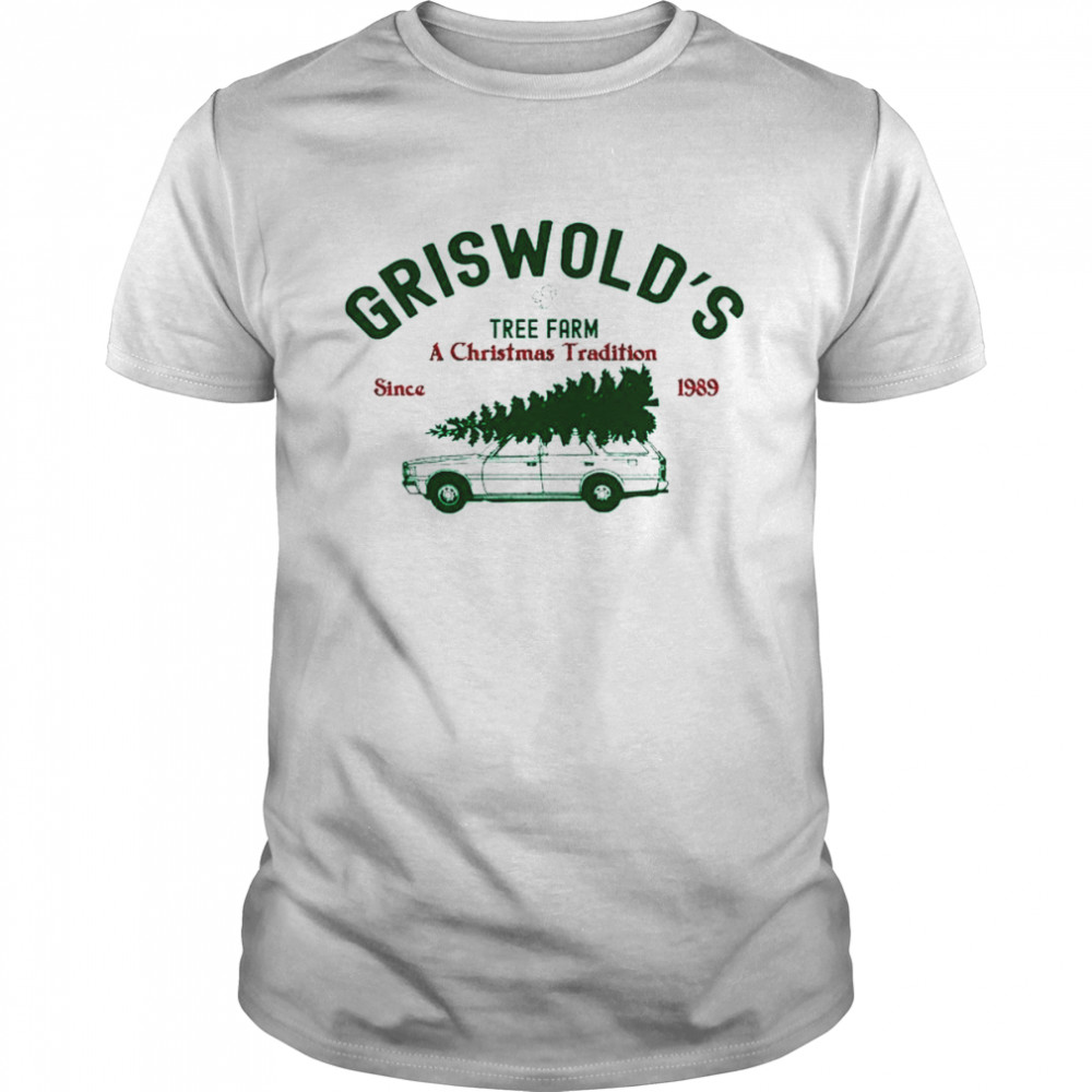 GrisWold’s Tree Farm A Christmas Tradition Since 1989  Classic Men's T-shirt