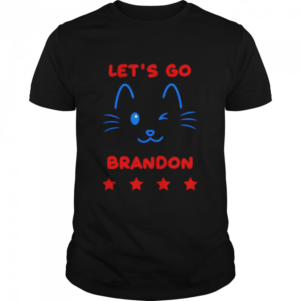 cat let’s go Brandon shirt