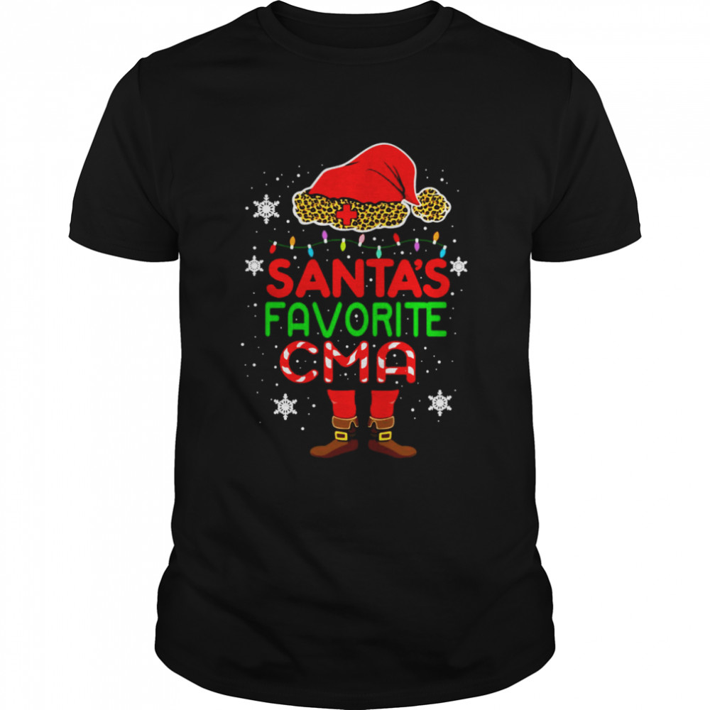 Santa’s Favorite CMA Christmas Sweater T-shirt