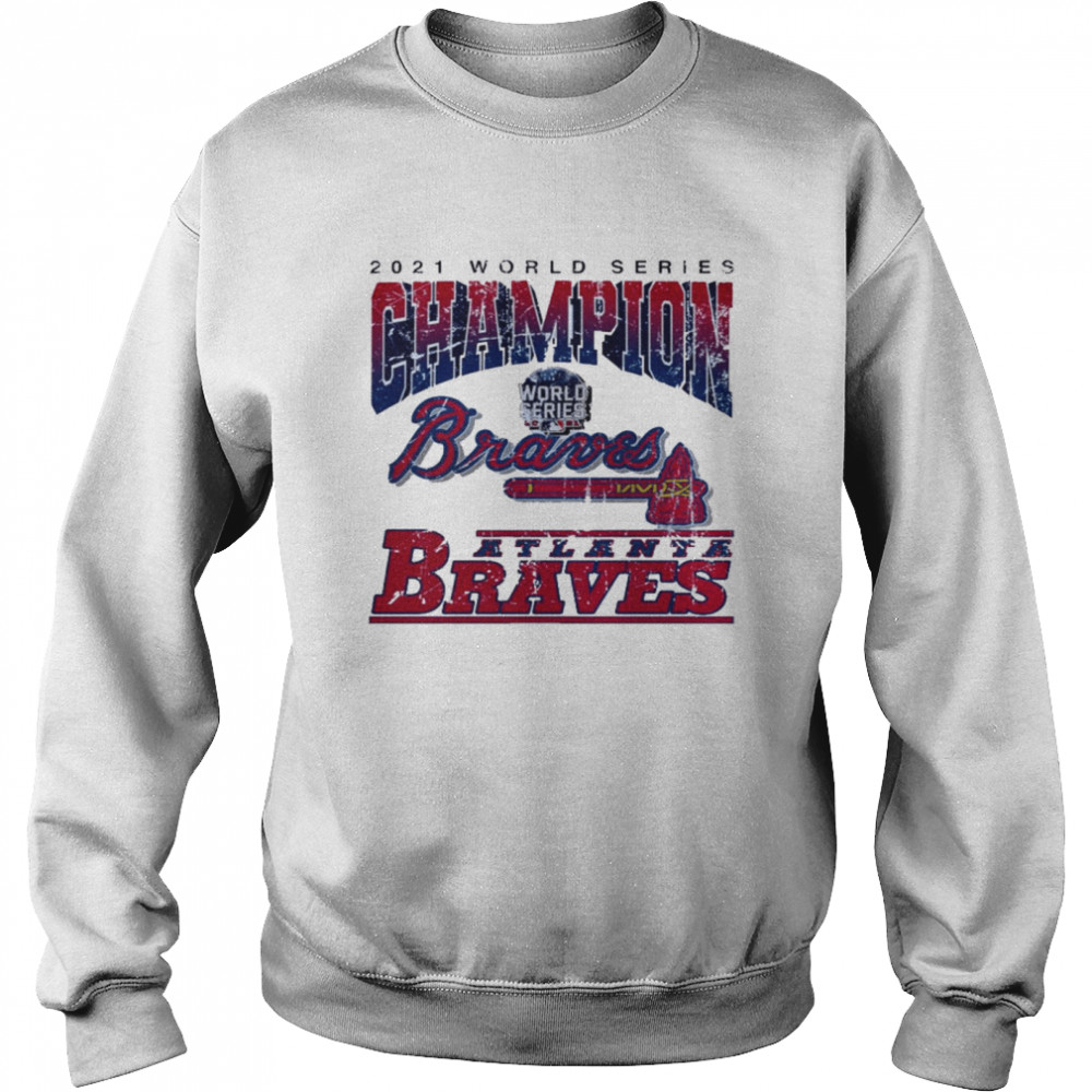 Ladies Atlanta Braves Vintage A Logo Cotton T Shirt - Large Respect The A