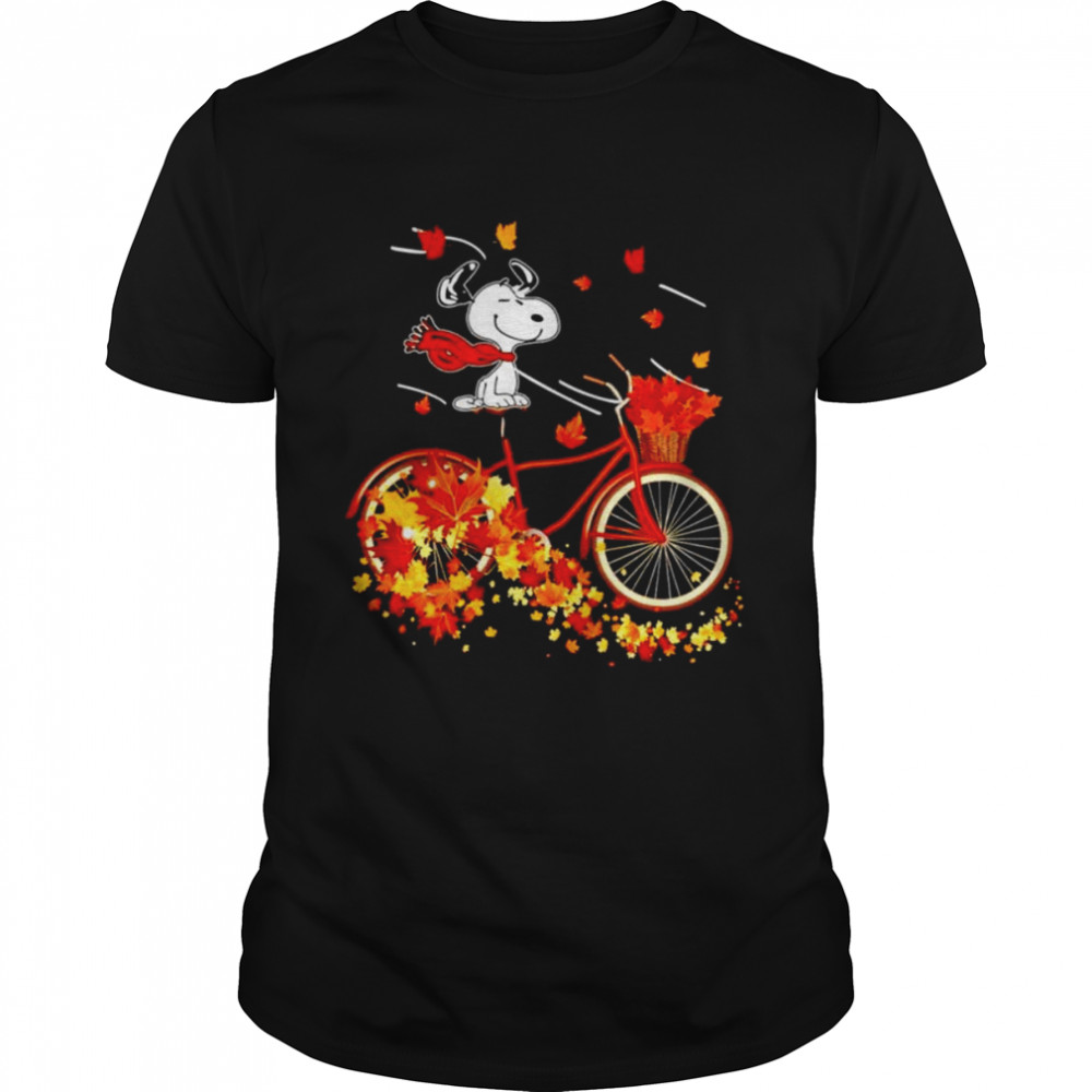 Fall lover Snoopy autumn shirt Classic Men's T-shirt