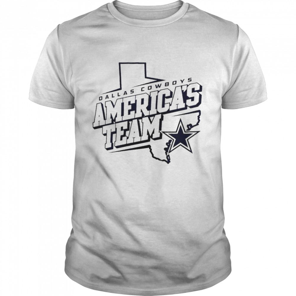 Top dallas Cowboys America's team shirt - Kingteeshop