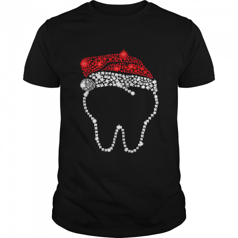 Teeth Santa Merry Christmas Shirt