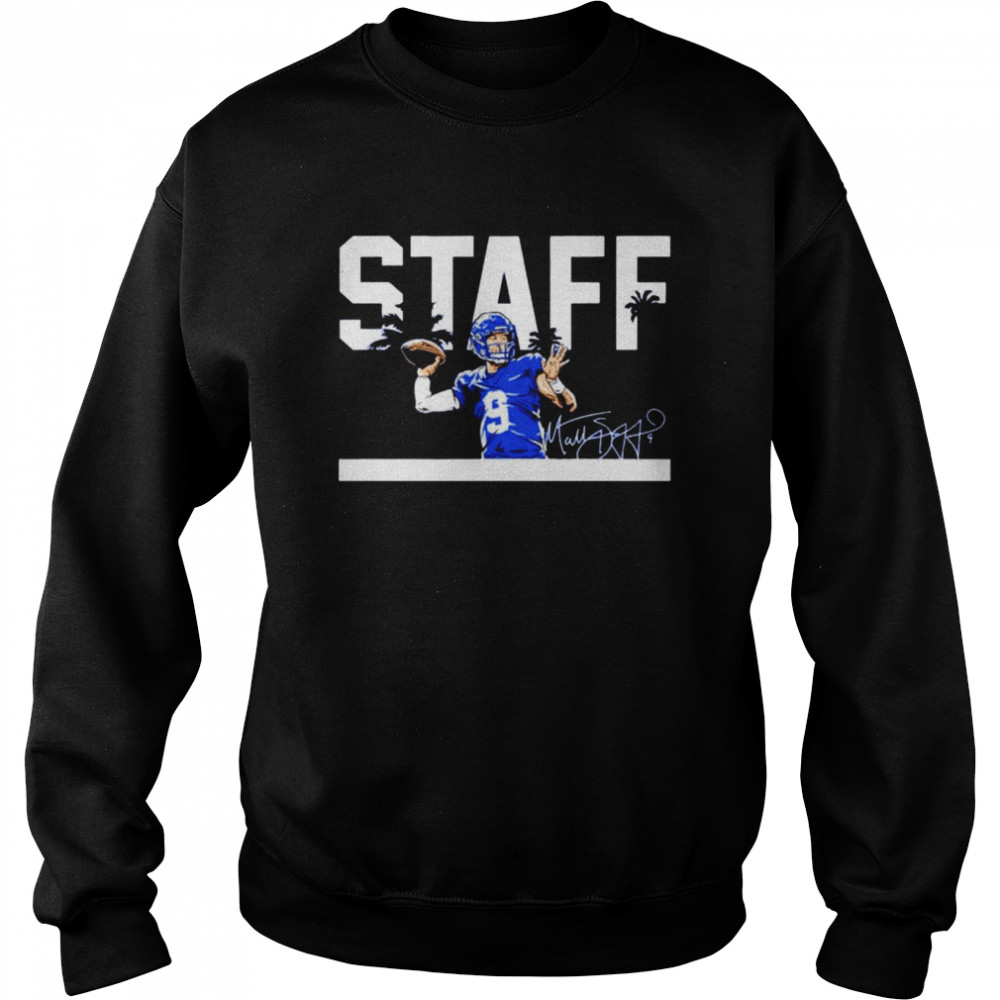 Matthew Stafford Staff signature shirt - Kingteeshop