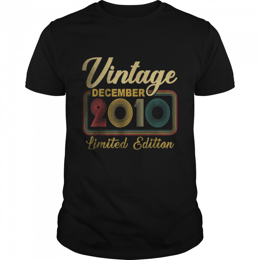 Vintage December 2010 Limited Edition T- Classic Men's T-shirt