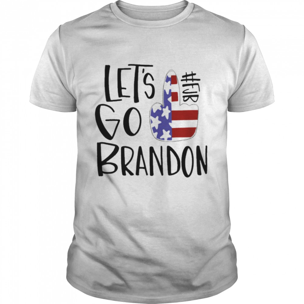 Let's Go Brandon FJB Hand Fuck Biden Shirt - Kingteeshop