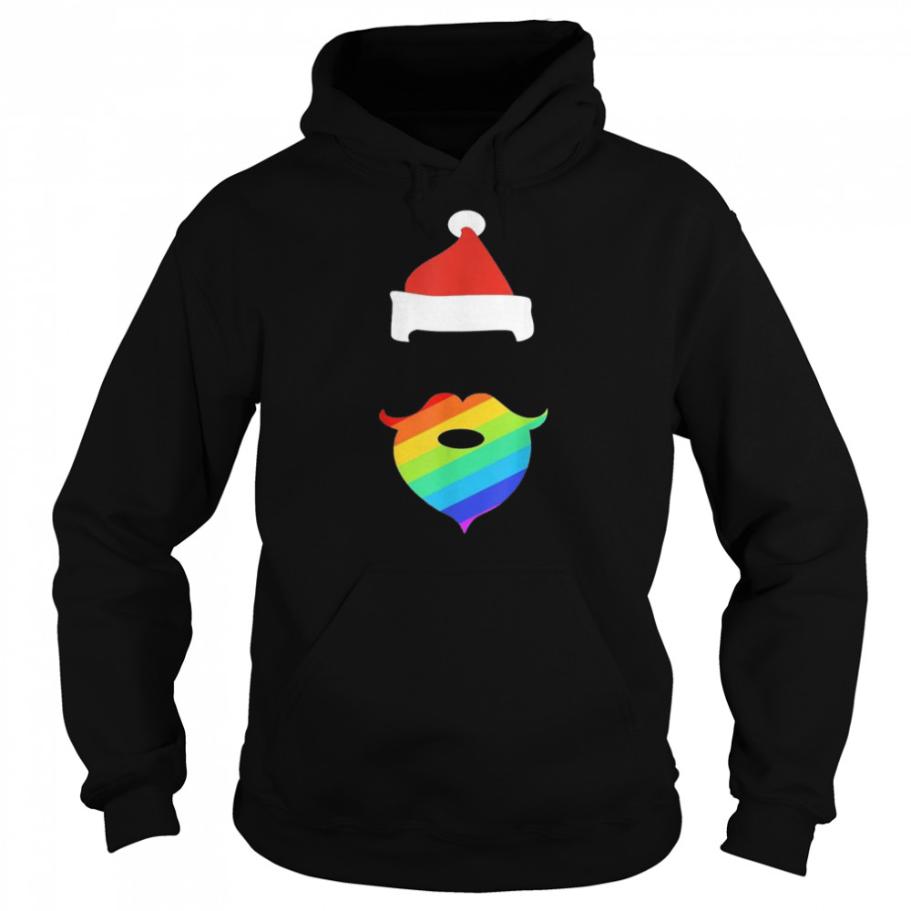 Santa LGBTQ Christmas Sweater  Unisex Hoodie