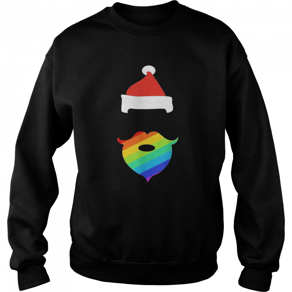 Santa LGBTQ Christmas Sweater  Unisex Sweatshirt