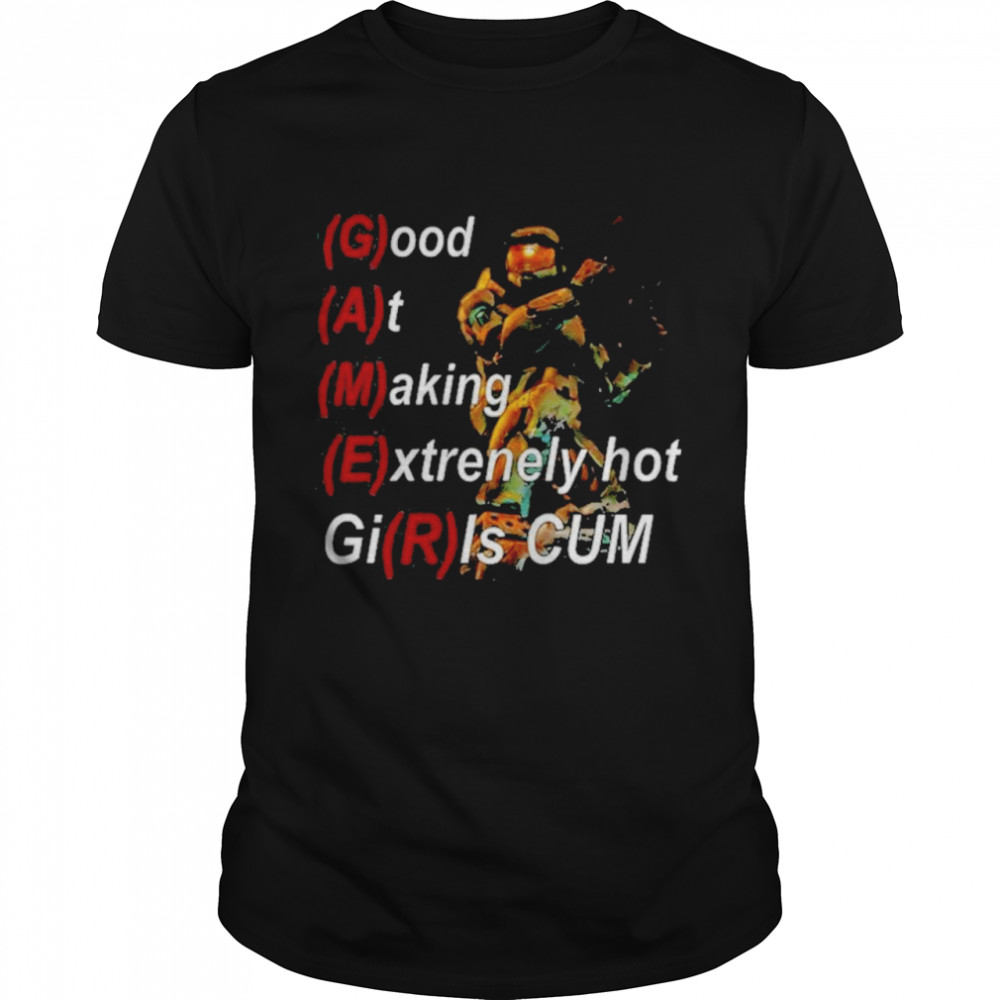Good At Making Extremely Hot Girls Cum Gamer 2021 T Classic Men's T-shirt
