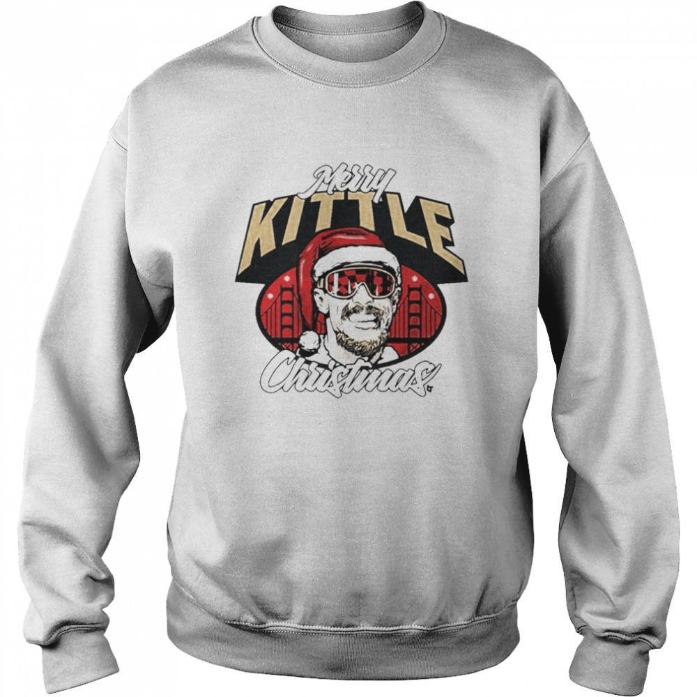 Premium george Kittle merry Kittle Christmas sweater - Kingteeshop