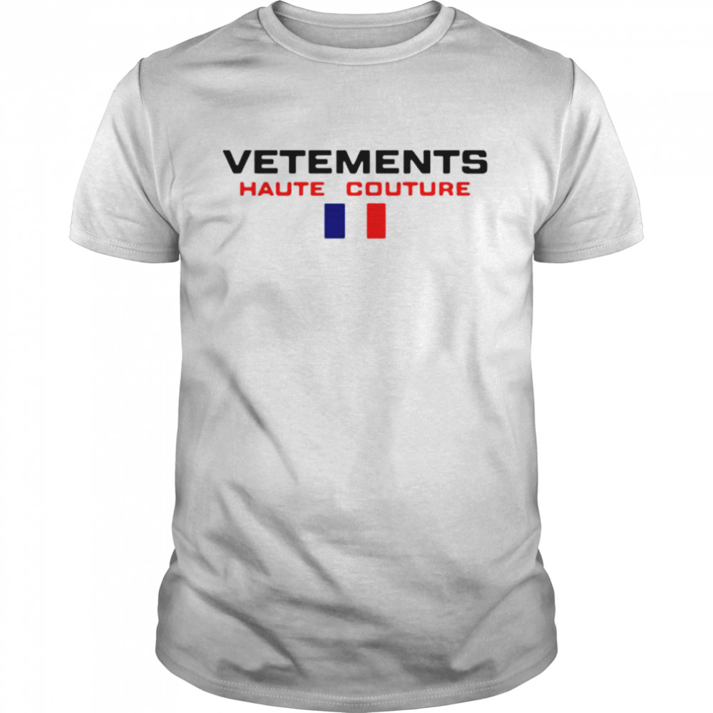 Vetements Haute Couture shirt Classic Men's T-shirt