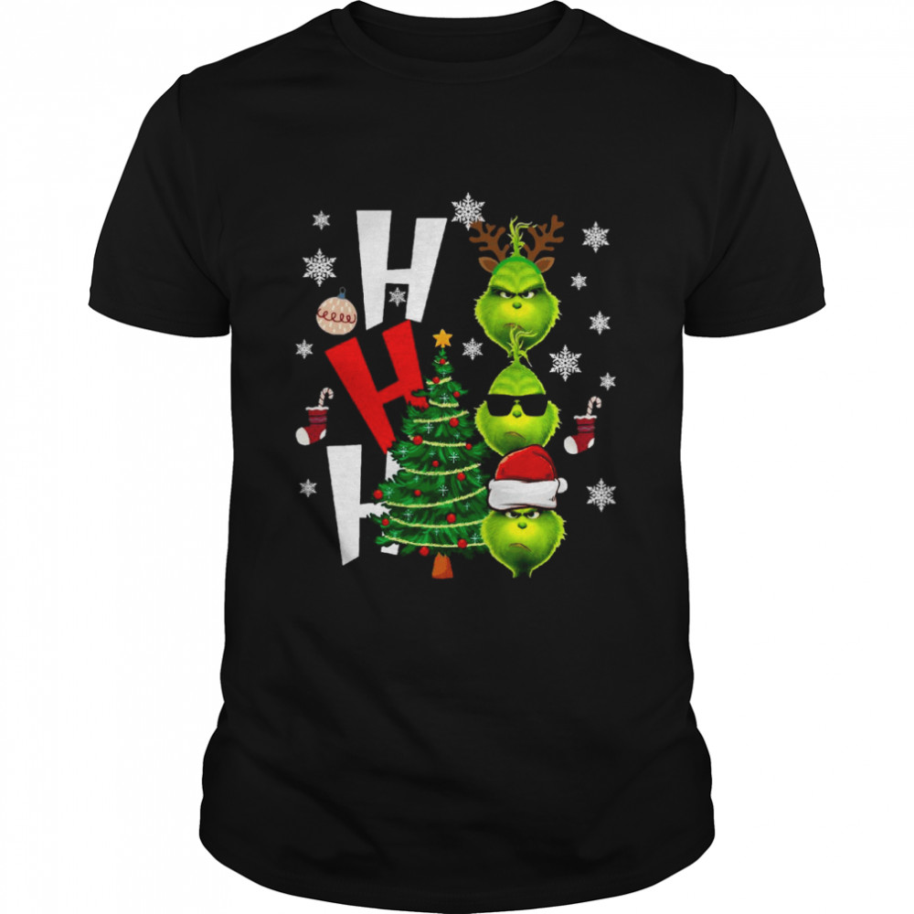 The Grinch Ho Ho Ho Christmas Sweater Shirt