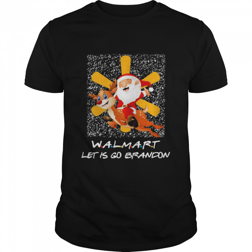Walmart Let Is Go Brandon Christmas Sweater  Classic Men's T-shirt