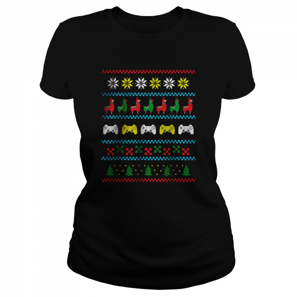 Gamer Christmas Gaming Video Games Gift Boys Men T- Classic Women's T-shirt