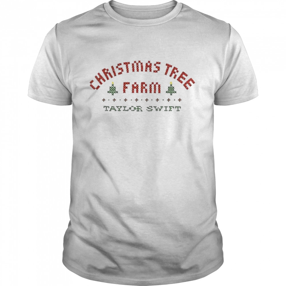 Taylor Swift Christmas Tree Farm T-shirt Classic Men's T-shirt