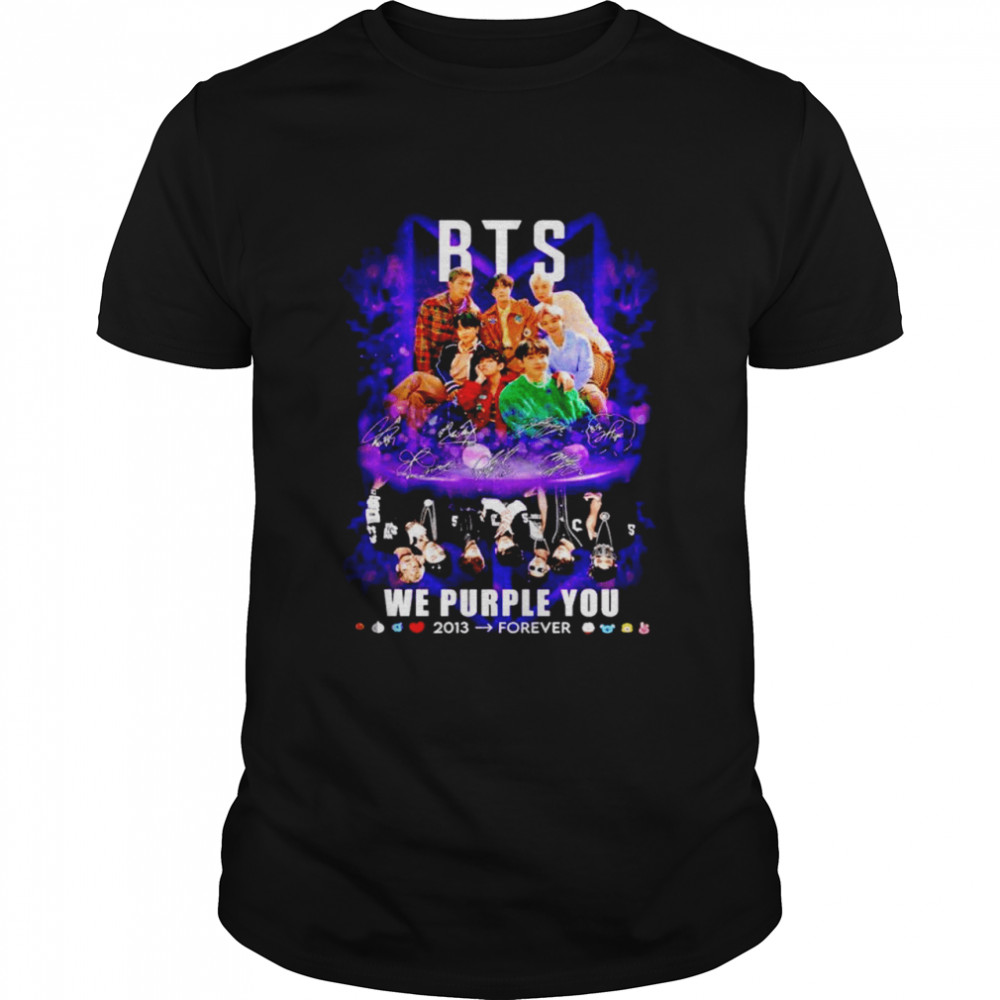 BTS we purple you 2013 forever shirt