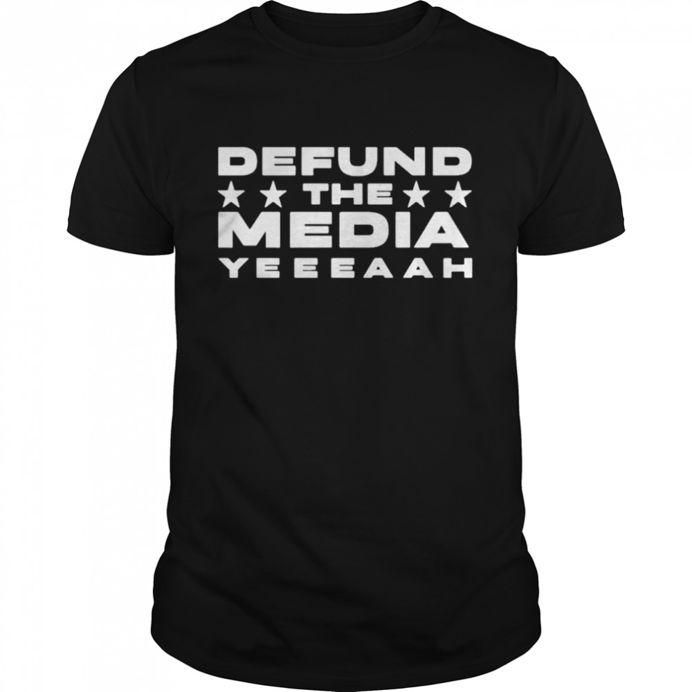 hodgetwins merch defund the media yeeaaah mr. potato head shirt