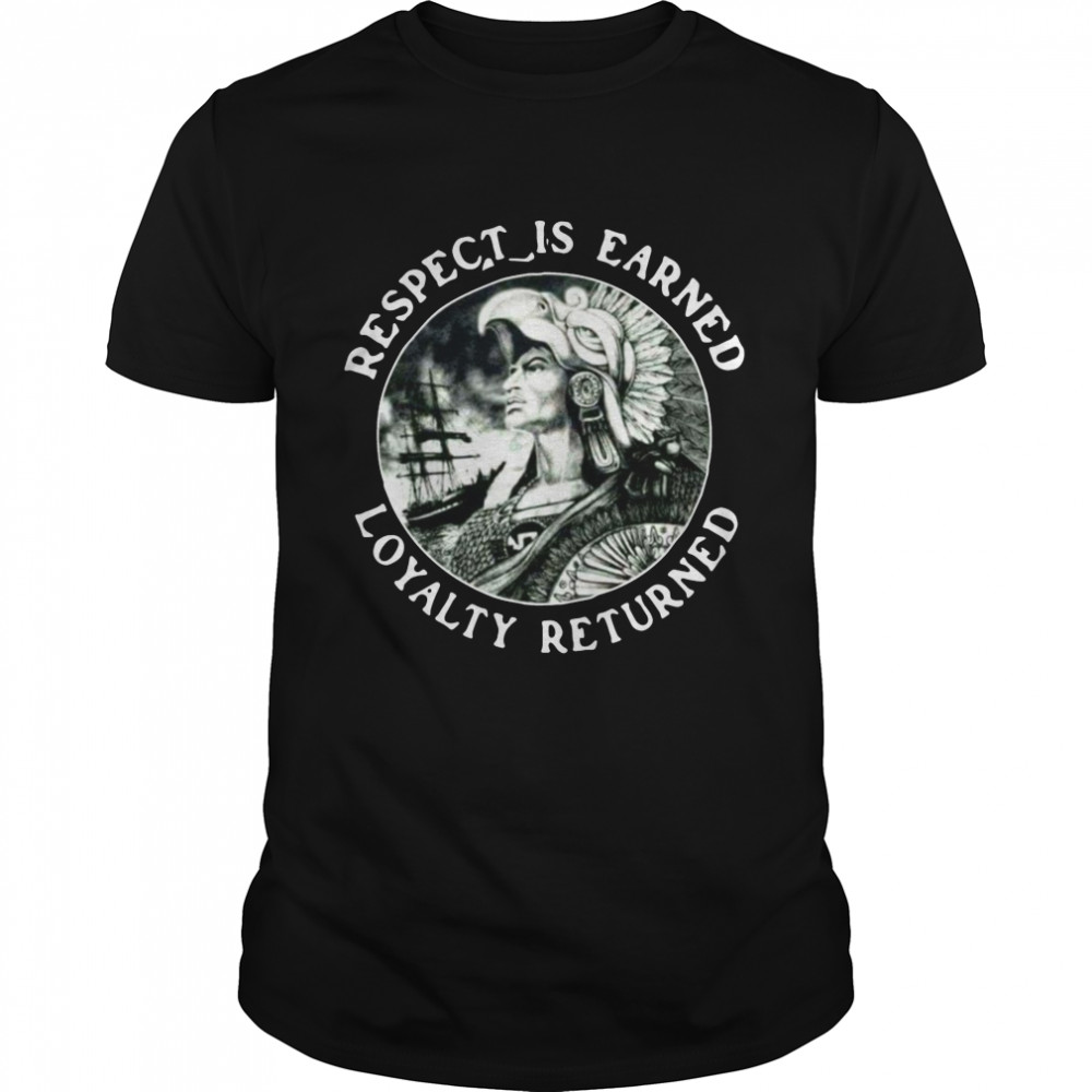 Respect Is Earned Loyalty Returned Classic Men's T-shirt