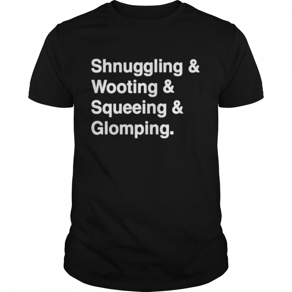 shnuggling and wooting and squeeing and glomping simon shirt Classic Men's T-shirt