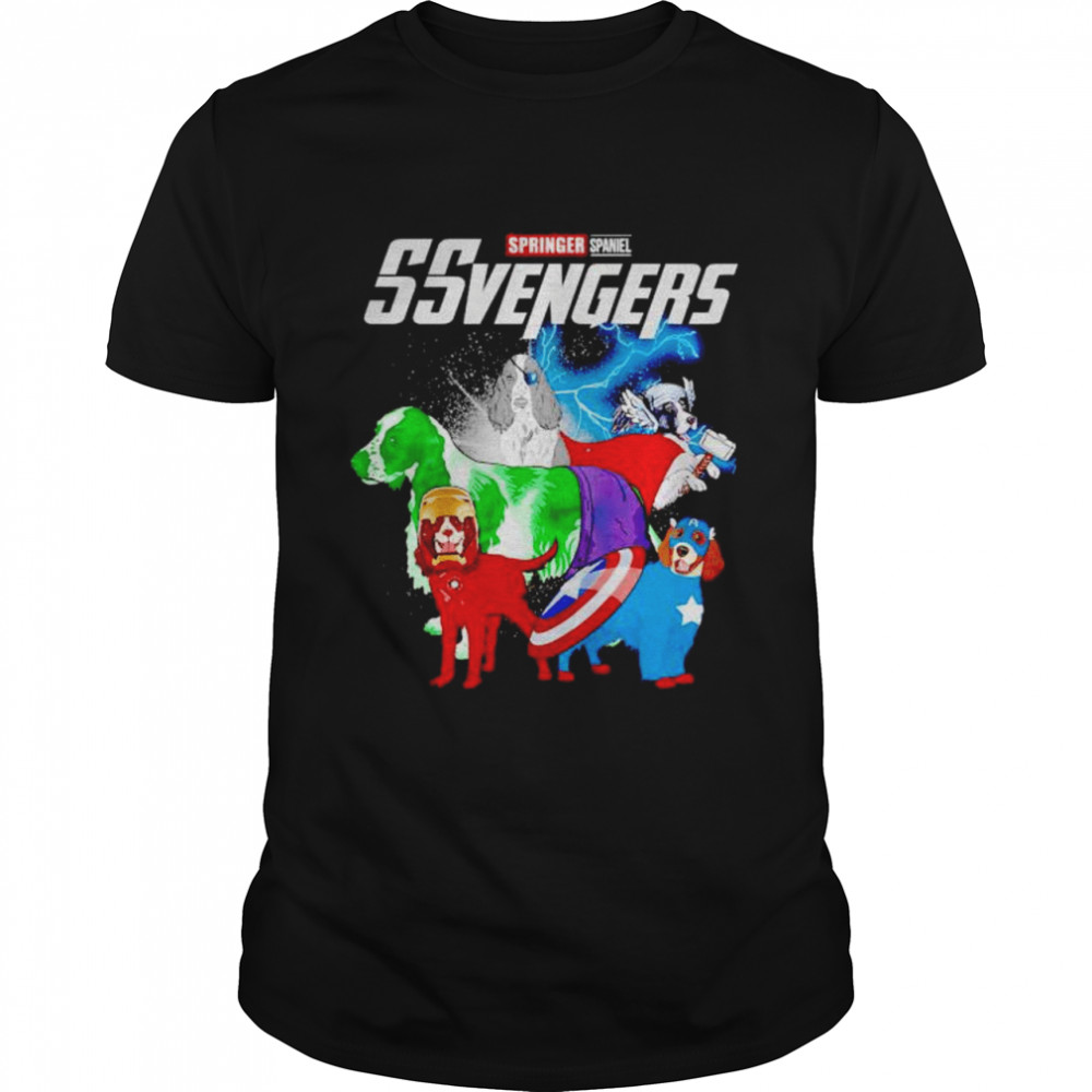 Awesome avenger Springer Spaniel SSvenger shirt Classic Men's T-shirt