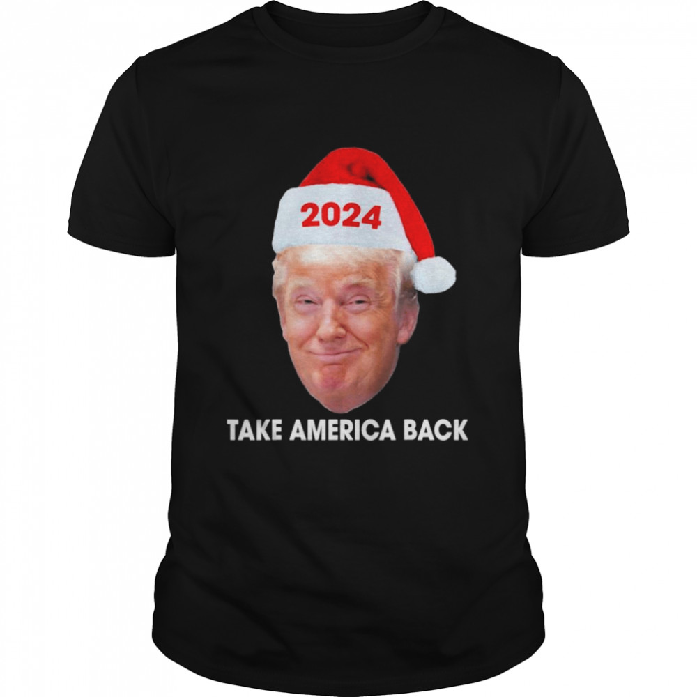 Trump Make Christmas Great Again Trump 2024 shirt Classic Men's T-shirt