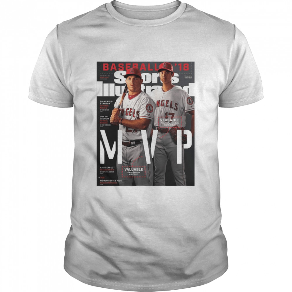 2021 Mike Trout Shohei Ohtani Sports Illustrated MVP shirt - Kingteeshop