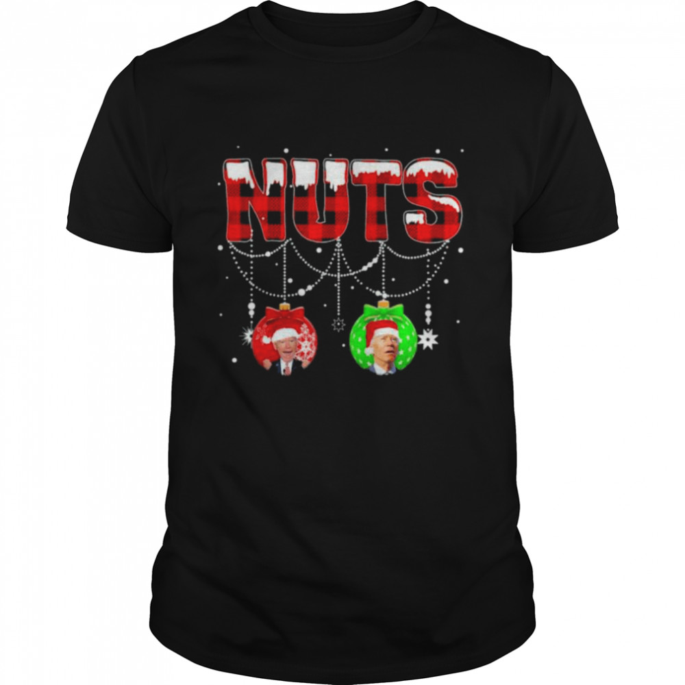Nuts Christmas Joe Biden Ornament Chestnut shirt