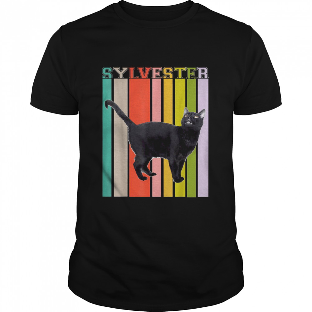 Retro sylvester talking_kitty_cat  Classic Men's T-shirt