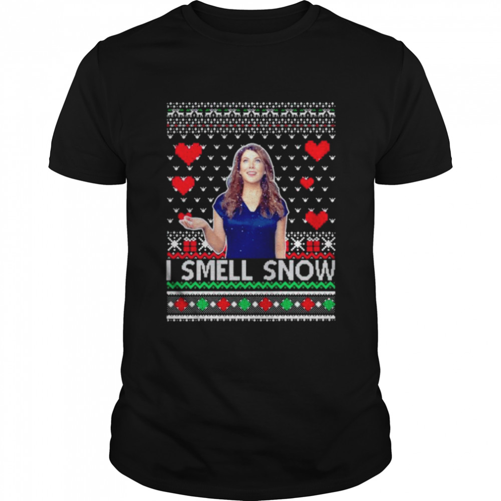 Lorelai Gilmore I smell snow Christmas shirt
