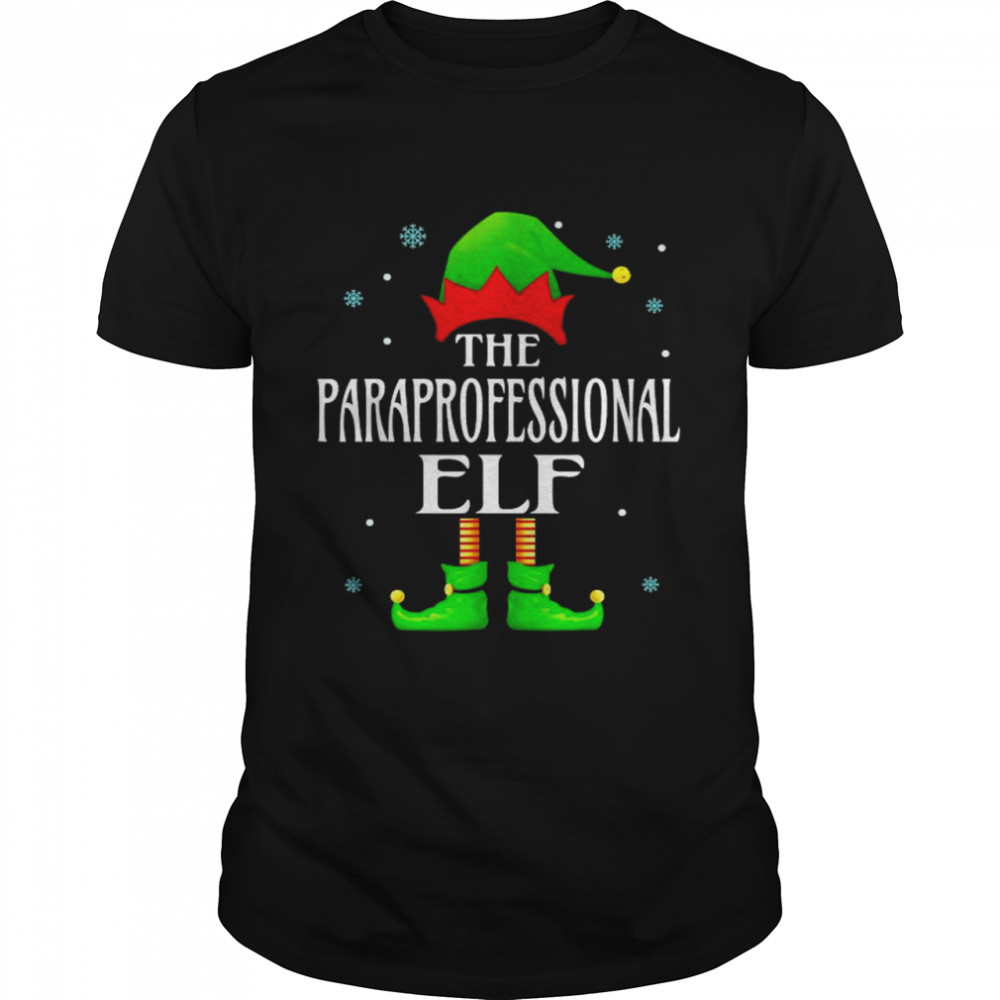 The Paraprofessional Elf Christmas shirt