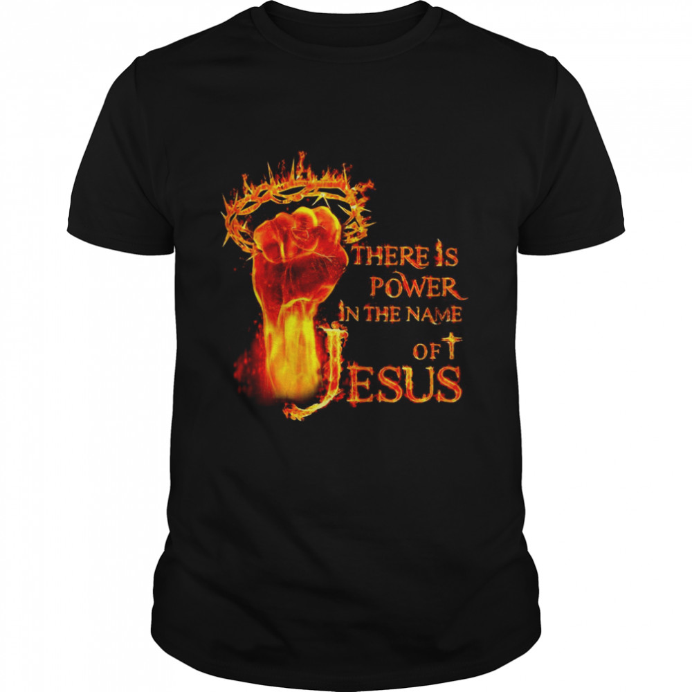 There Is Power In The Name Of Jesus  Classic Men's T-shirt
