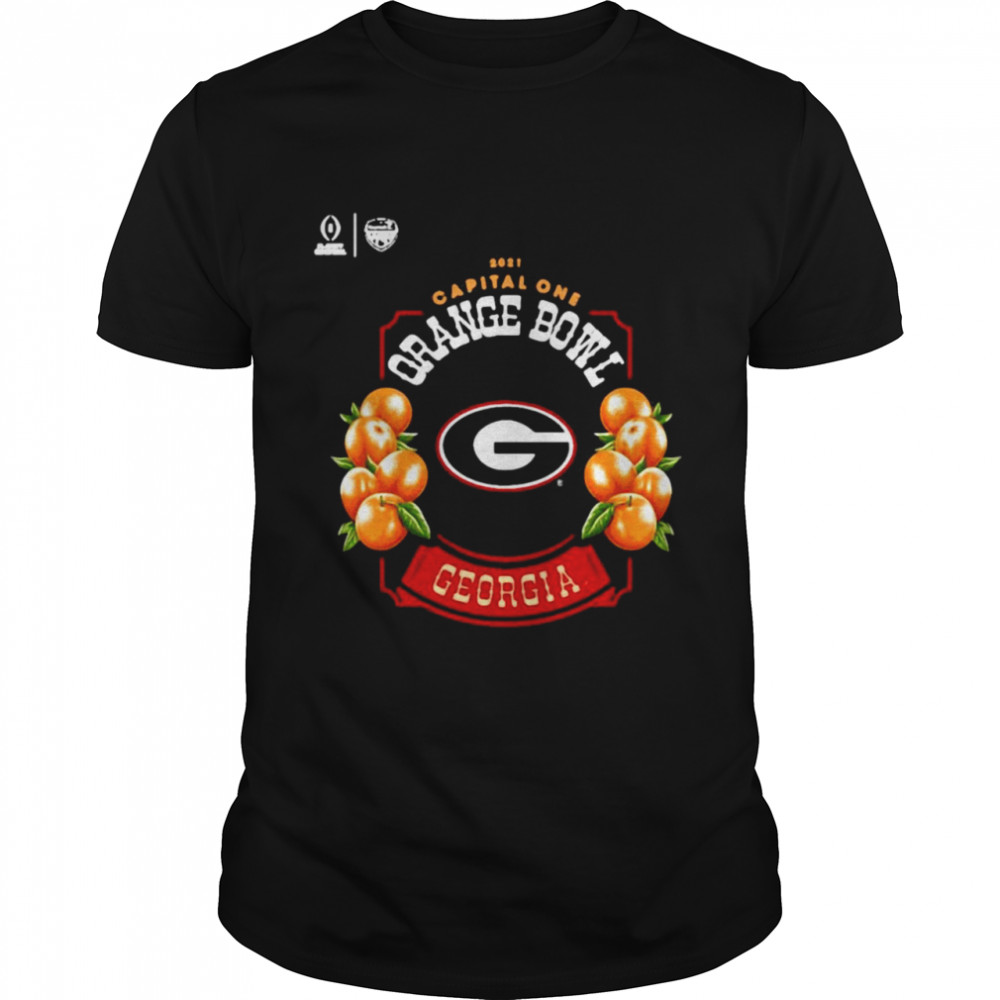 Georgia Bulldogs Football Orange Bowl Shirt