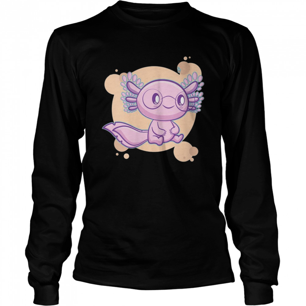  Big Axolotl Bubbletea Premium T-Shirt : Clothing