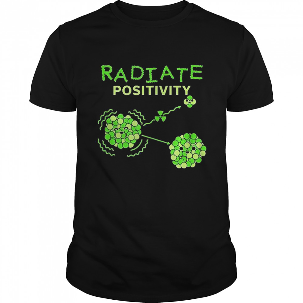 radiatePositivity Clover Energy Of St Patricks Day Shirt